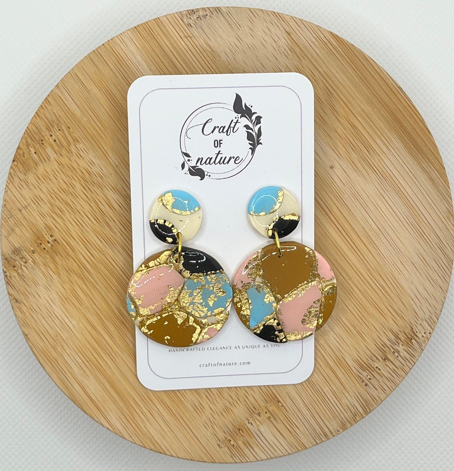 Single Drop Earrings Blossom Design